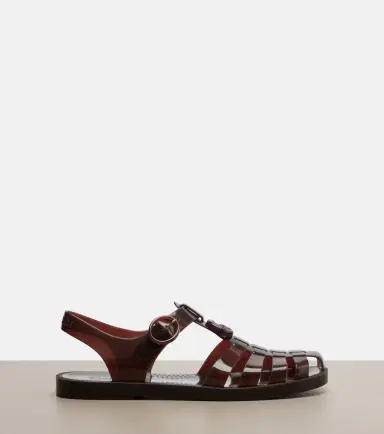 Gucci Glossy Double G fisherman sandals | Thumbnail 3