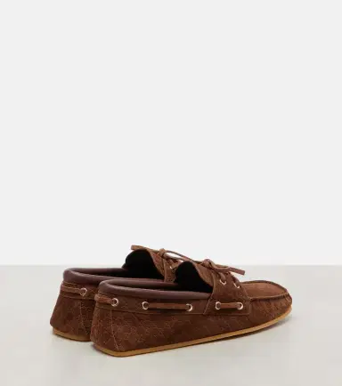 Gucci GG suede boat shoes | Thumbnail 2