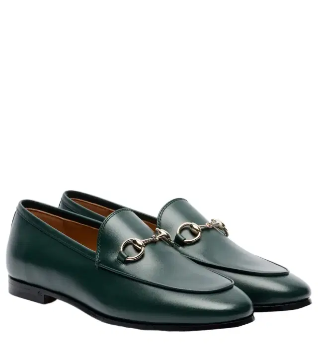 Horsebit leather loafers