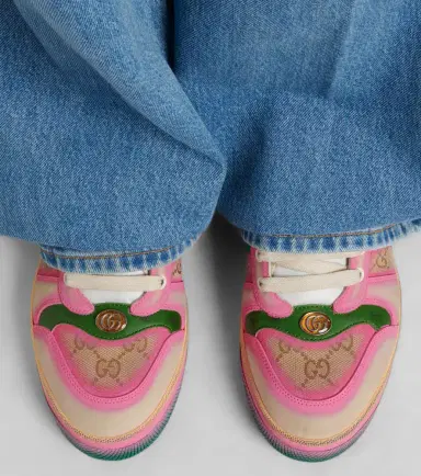 Gucci Screener ombré leather sneakers | Thumbnail 6 Gucci Screener ombré leather sneakers | Thumbnail 6