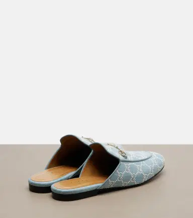 Gucci Princetown GG embellished mules | Thumbnail 2 Gucci Princetown GG embellished mules | Thumbnail 2