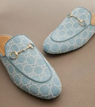 Gucci Princetown GG embellished mules | Thumbnail 4 Gucci Princetown GG embellished mules | Thumbnail 4