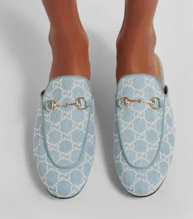 Gucci Princetown GG embellished mules | Thumbnail 5 Gucci Princetown GG embellished mules | Thumbnail 5
