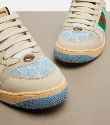 Gucci Screener faux pearl-embellished mules | Thumbnail 3 Gucci Screener faux pearl-embellished mules | Thumbnail 3