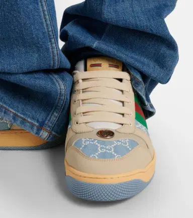 Gucci Screener faux pearl-embellished mules | Thumbnail 6 Gucci Screener faux pearl-embellished mules | Thumbnail 6