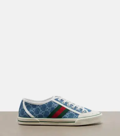 Gucci Tennis 1977 GG denim sneakers | Thumbnail 4