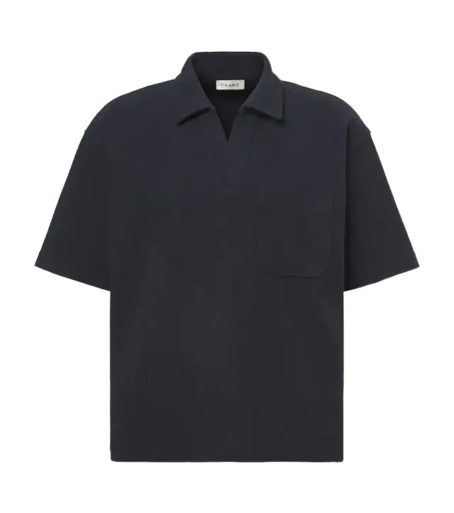 Textured cotton-blend polo shirt
