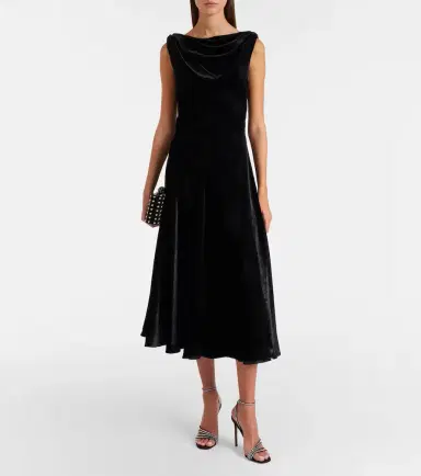 Altuzarra Drina satin midi dress | Thumbnail 2