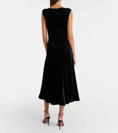 Altuzarra Drina satin midi dress | Thumbnail 3