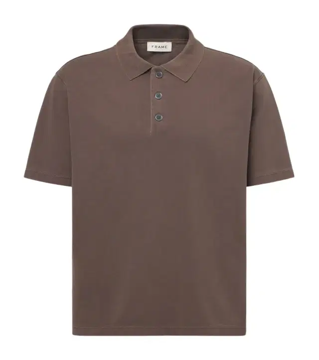Cotton piqué polo shirt