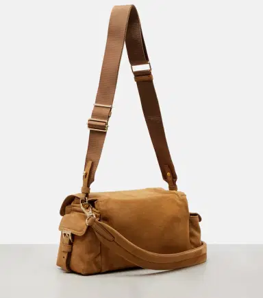 Prada Explore Medium suede shoulder bag | Thumbnail 3