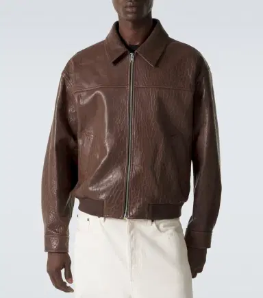 Frame Leather bomber jacket | Thumbnail 2