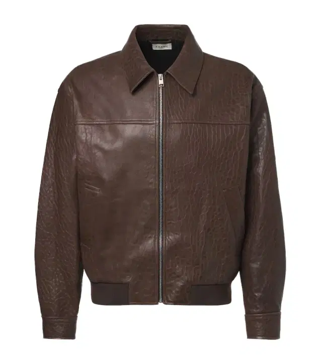 Frame Leather bomber jacket