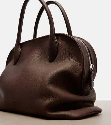 The Row Agnes 12 Medium leather tote bag | Thumbnail 3