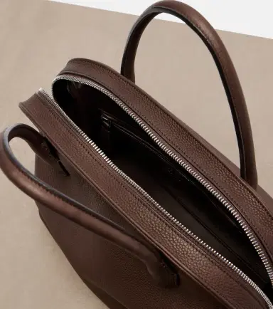 The Row Agnes 12 Medium leather tote bag | Thumbnail 4