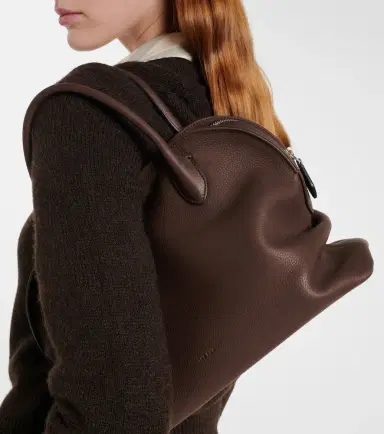 The Row Agnes 12 Medium leather tote bag | Thumbnail 5