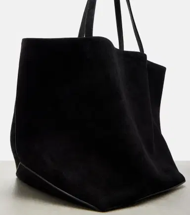 The Row Park Three Edge suede tote bag | Thumbnail 4