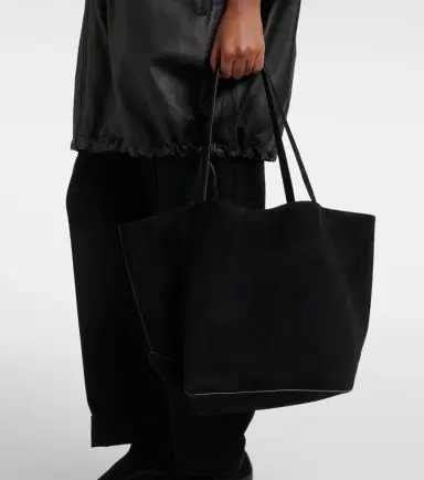 The Row Park Three Edge suede tote bag | Thumbnail 7