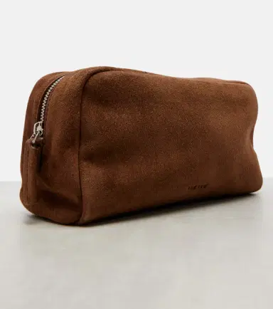 The Row Astra Small suede pouch | Thumbnail 2 The Row Astra Small suede pouch | Thumbnail 2