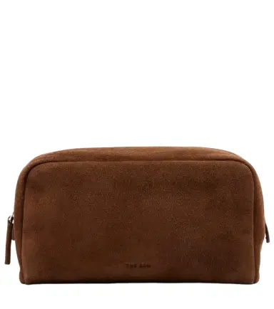 The Row Astra Small suede pouch | Thumbnail 1 The Row Astra Small suede pouch | Thumbnail 1