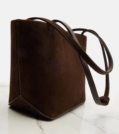 The Row Park Edge Medium suede tote bag | Thumbnail 3
