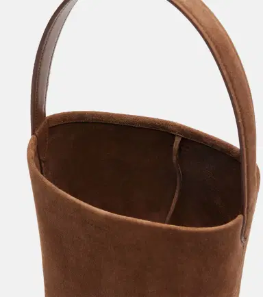 The Row Park Edge N/S Small suede bucket bag | Thumbnail 4 The Row Park Edge N/S Small suede bucket bag | Thumbnail 4