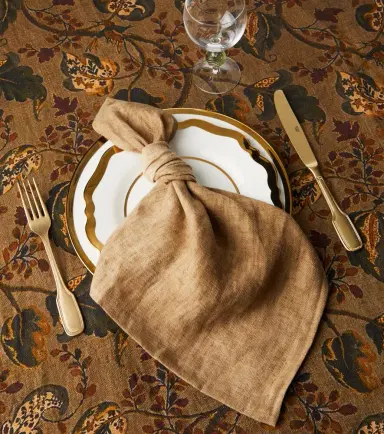 The House of Lyria Alfeo set of 2 linen napkins | Thumbnail 3