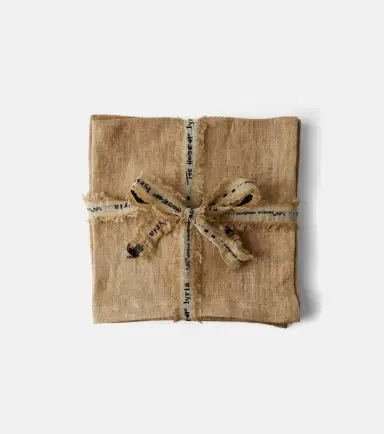 The House of Lyria Alfeo set of 2 linen napkins | Thumbnail 4