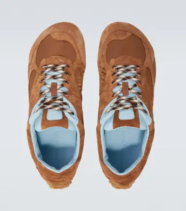 Bottega Veneta Orbit Flash suede-trimmed sneakers | Thumbnail 3 Bottega Veneta Orbit Flash suede-trimmed sneakers | Thumbnail 3