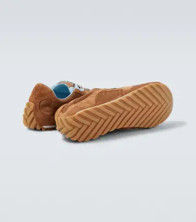 Bottega Veneta Orbit Flash suede-trimmed sneakers | Thumbnail 4 Bottega Veneta Orbit Flash suede-trimmed sneakers | Thumbnail 4