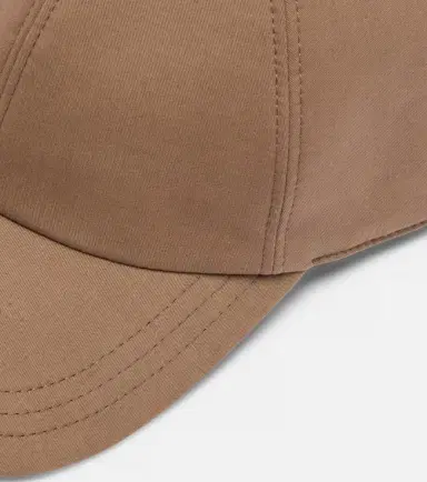 The Row Caspian cotton and cashmere canvas baseball cap | Thumbnail 2