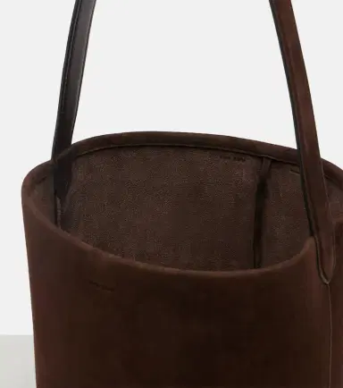 The Row N/S Park Edge Medium suede tote bag | Thumbnail 2