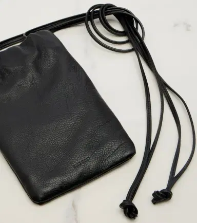 The Row Bourse leather phone pouch | Thumbnail 3