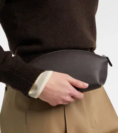 The Row Melinda leather clutch | Thumbnail 5
