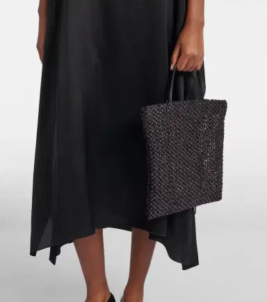 The Row Barn Small raffia tote bag | Thumbnail 6