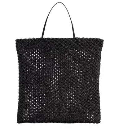 The Row Barn Small raffia tote bag | Thumbnail 1
