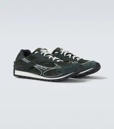 Bottega Veneta Orbit suede-trimmed sneakers | Thumbnail 2 Bottega Veneta Orbit suede-trimmed sneakers | Thumbnail 2