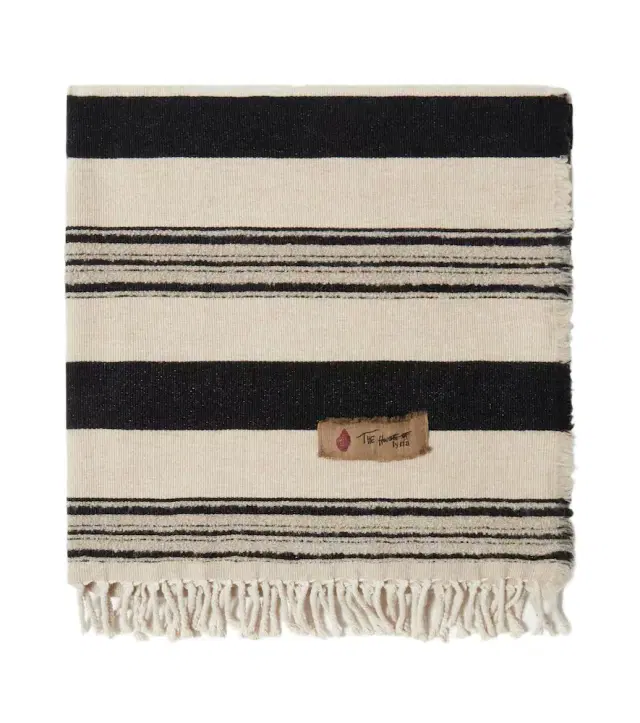 The House of Lyria Amnesia cotton and wool-blend throw