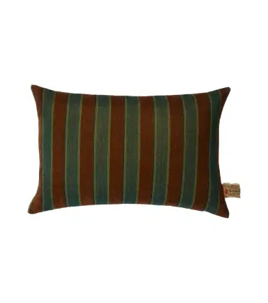 The House of Lyria Gigliola striped cotton and linen cushion | Thumbnail 1