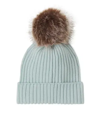 Moncler Enfant Logo ribbed-knit virgin wool beanie | Thumbnail 3 Moncler Enfant Logo ribbed-knit virgin wool beanie | Thumbnail 3