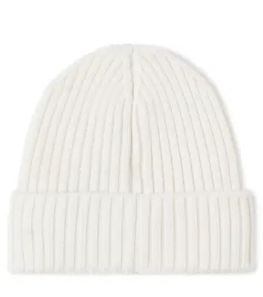 Moncler Enfant Logo virgin wool beanie | Thumbnail 3 Moncler Enfant Logo virgin wool beanie | Thumbnail 3