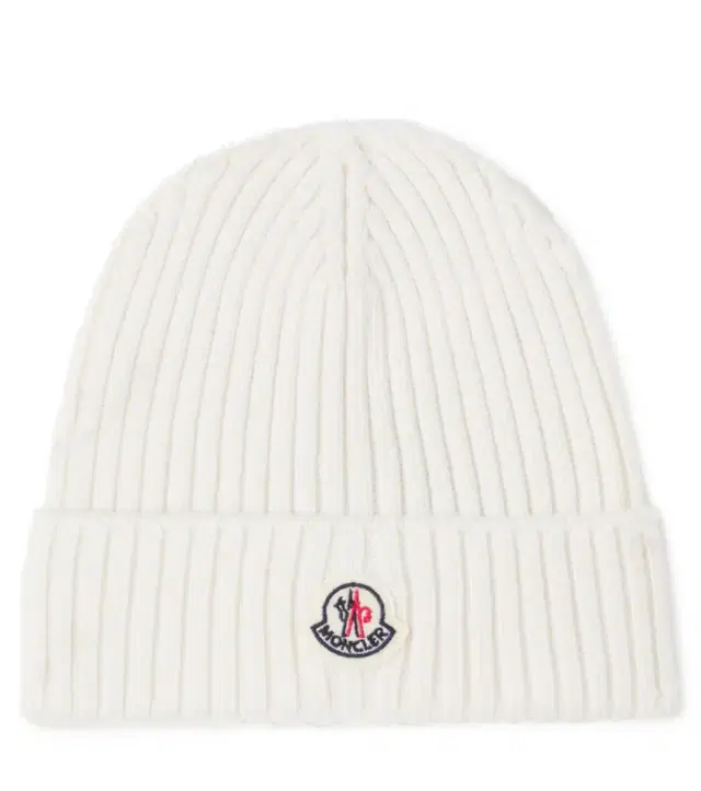 Moncler Enfant Logo virgin wool beanie