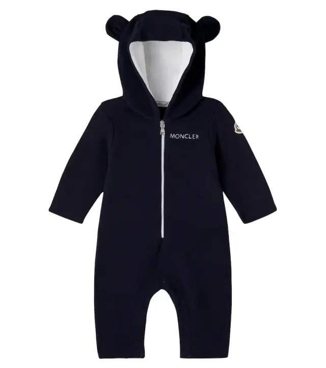 Baby logo fleece onesie