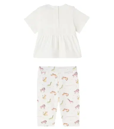 Moncler Enfant Baby cotton-blend T-shirt and sweatpants set | Thumbnail 2