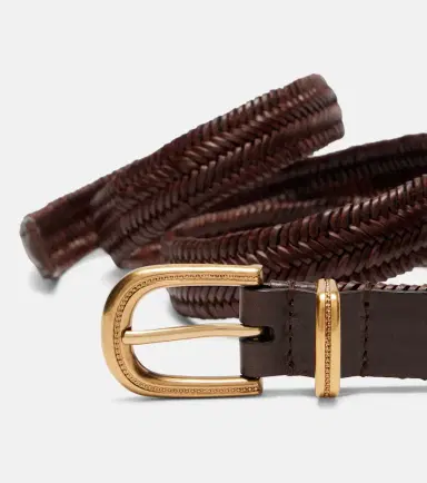 Brunello Cucinelli Braided leather belt | Thumbnail 2