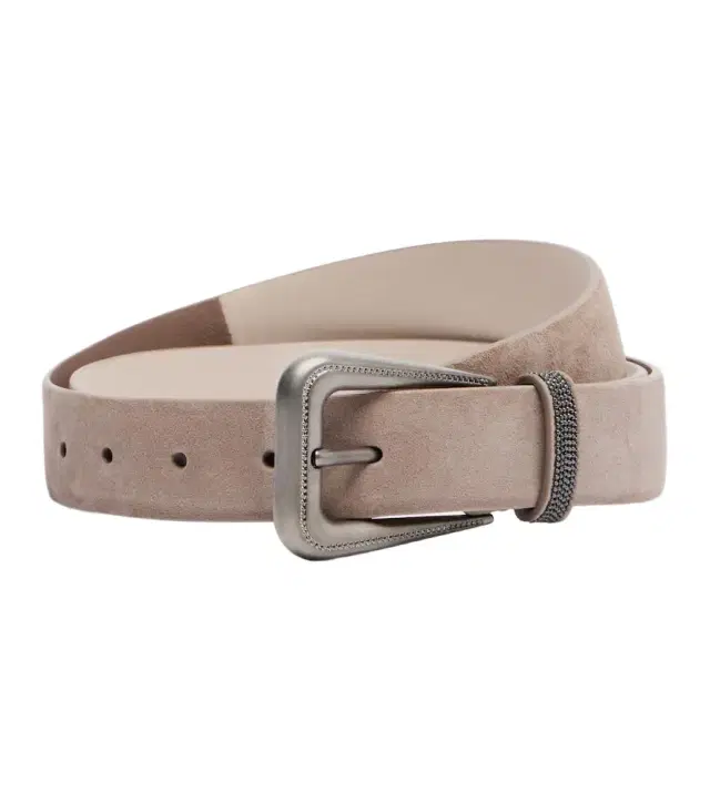 Brunello Cucinelli Suede belt
