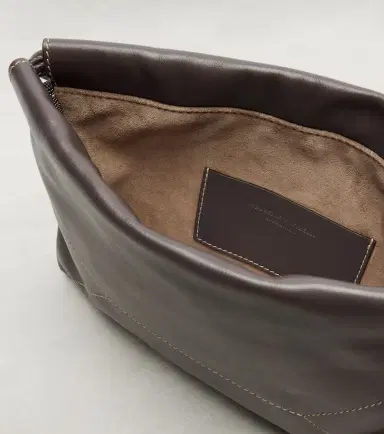 Brunello Cucinelli Mini leather crossbody bag | Thumbnail 4
