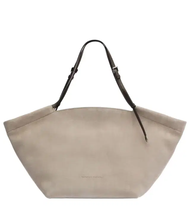 Brunello Cucinelli Sartorial Large suede tote bag
