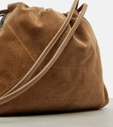 Brunello Cucinelli Suede crossbody bag | Thumbnail 2