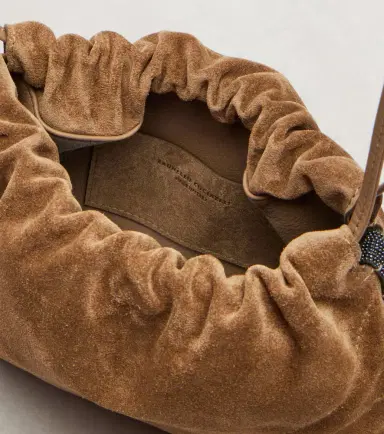 Brunello Cucinelli Suede crossbody bag | Thumbnail 3